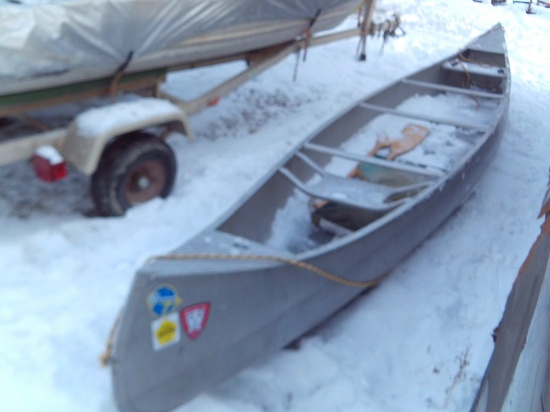 Aluminum Canoe