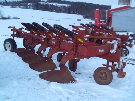 White 549 5x ASR Spring Reset Plow w/ Coulters