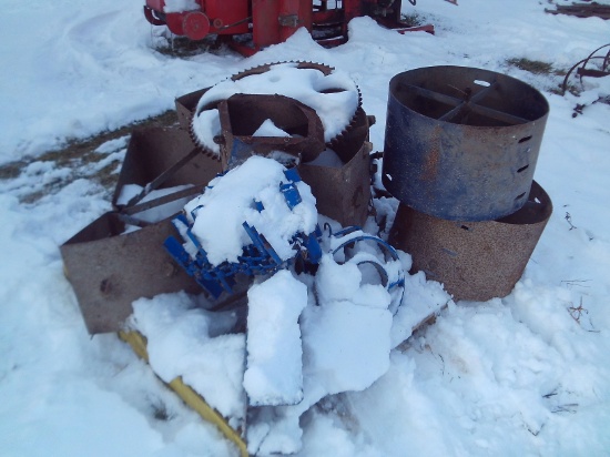 Pallet Of Patz Silo Unloader Parts