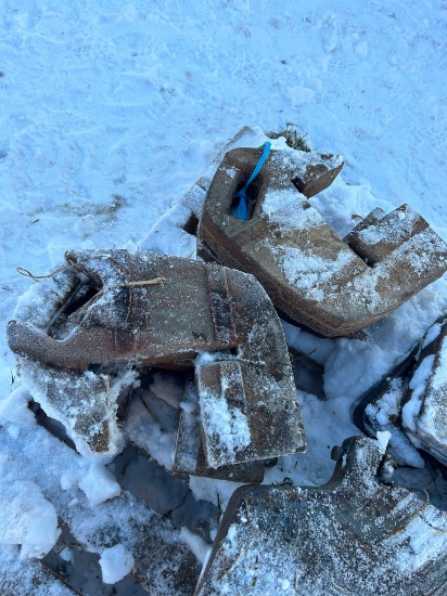 (6X) Allis Chalmers Suitcase Weights, SOLD BY THE PIECE TIMES 6