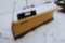 Curtis 8' Heavy Duty Skid Steer Power Angle Snowblade, Universal Quick Atta
