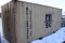 Yellow 20' Storage Container