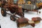 Farmall Super A Antique Tractor w/ Sweeper Broom, Runs