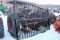 (2) 9 1/2' Driveway Gates