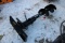 Mini SSL Hydraulic Post Hole Digger w/ Augur, Dingo Style QA