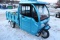 New Future 3 Wheel Electric Vehicle, Enclosed Cab, 48 Volt, Flatbed w/ Fold