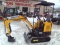 Unused MIVA VA15 Mini Excavator, Manual Thumb, Gas Powered Engine, Backfill