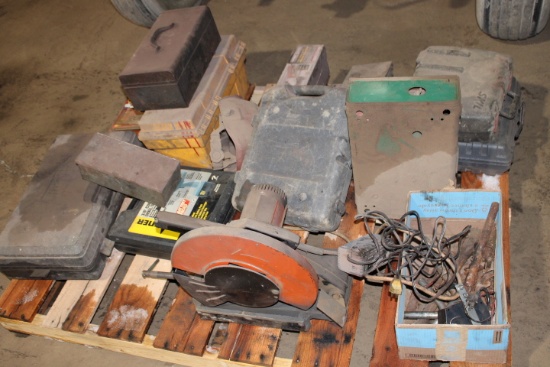 Pallet Of Used & Abused Power Tools & Misc