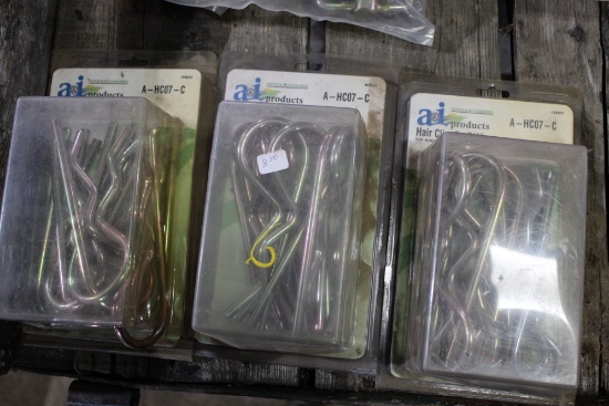 (3) Boxes Of New 3 3/4" Hair Clips