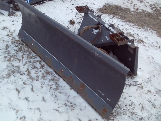 Unused FFC Paladin 6' Hydraulic Angle Snow Blade, Universal SSL Quick Attac