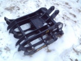 Miva 5 Finger Grapple For Mini Excavator, Pin On