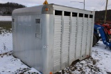 EBY 7'x9' Alluminum Livestock Body, Nice Shape