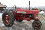 Farmall 350 Row Crop Antique Tractor, Fast Hitch, Power Steering, Gas, Powe