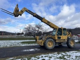 Cat TH83 4wd Telehandler, EROPS, Front Outriggers, Aux Hydraulics, 14987 Ho