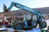 Gradall 534C-10 Telehandler, EROPS No Door, Front Outriggers, 4BT Cummins T