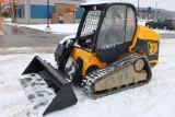 JCB Robot 190T CTL Track Skid Steer, Side Entry Cab, Good Rubber Tracks, GP