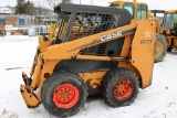 Case 60XT Skid Steer, OROPS, Hand Controls, Manual Latch Quick Attach, Cumm