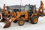 Case 580C 2wd Backhoe, Sims Cab, Case Diesel Engine, 4554 Hours, Not Fancy