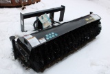 AGT SSAB-72 SSL Sweeper Broom, Universal Quick Attach