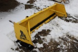 ZMI 6' Snow Pusher w/ Rubber Cutting Edge, Fits Over The Cutting Edge Of Th