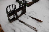 Bobcat SSL Pallet Forks, Universal Quick Attach