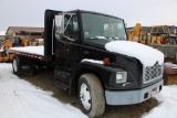 Freightliner FL70 Flatbed Truck, Diesel, 6 Speed Manual, Good Rubber, Runs