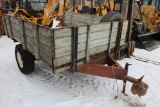 6x8 Farm Trailer, No Title