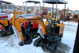 Future FT15 Mini Excavator, Gas, Thumb