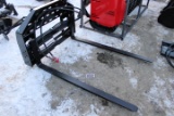 Hydraulic Adjusting SSL Forks, 5' Fork Length