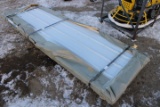 Big Pack Of 10' Gray Metal Roofing, Quantity Unknown But There Are Alot Of