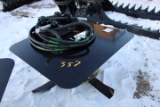 Small Hydraulic Rotary Mower, Pin On For Mini Exc