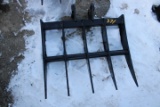 Bruch Rake, Pin On For Mini Exc