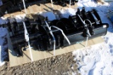 Mini Excavator 8 Piece Attachment Package, PHDm Buckets, Ripper, Grapple, Q