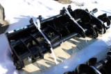 Mini Excavator 8 Piece Attachment Package, PHDm Buckets, Ripper, Grapple, Q