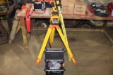 Rotary Laser w/ Tripod & Story Pole