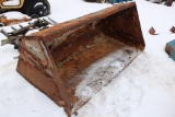 Bradco Paladin 6' High Capacity Quick Attach Bucket, Very Rusty, Holes For