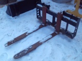 SSL Quick Attach Pallet Forks, Low Back