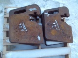 X6 Allis Chalmers Suitcase Weights, All Stamped, Sold By The Piece Times 6