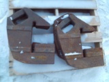 X4 Allis Chalmers Suitcase Weights, Sold By The Piece Times 4