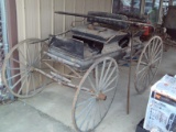 Antique 2 Seat 4 Wheel Buggy
