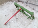 Kivel Bale Spear, John Deere Style Quick Attach