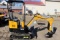 New Miva VA13 Mini Excavator, Mechanical Thumb, Rubber Tracks, Gas Engine