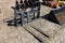 New Bobcat SSL Pallet Forks, Walk Through w/ Side Step
