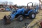 New Holland TC40 Compact Tractor w/ Loader & Rhino Backhoe, Turf Tires, Gea