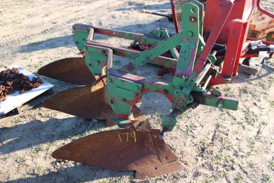 3x 3pt Plow w/ Depth Wheel
