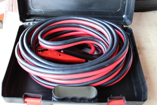 Heavy Duty 25' Jumper Cables, 1 Guage