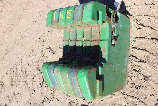 (6X) John Deere 97 LB Suitcase Weights, SOLD BY THE PIECE TIMES 6