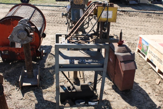 Weatherhead Coll-o-crimp T400 Hydraulic Hose Making Machine w/ Dies