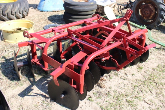 Red 6' 3pt Disc Harrow