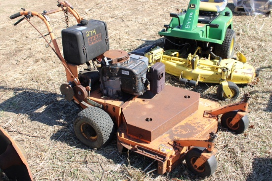 Scag 36" Walk Behind Mower, Runs Per Consignor